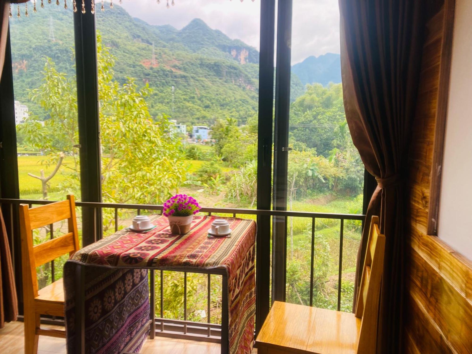 Homestay Quan Hang Mai Chau Eksteriør bilde