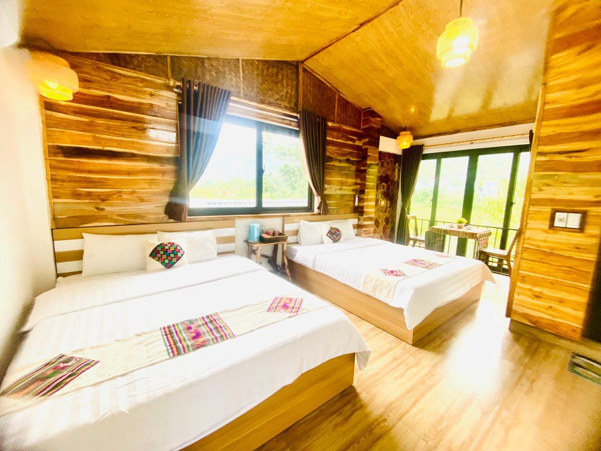 Homestay Quan Hang Mai Chau Eksteriør bilde