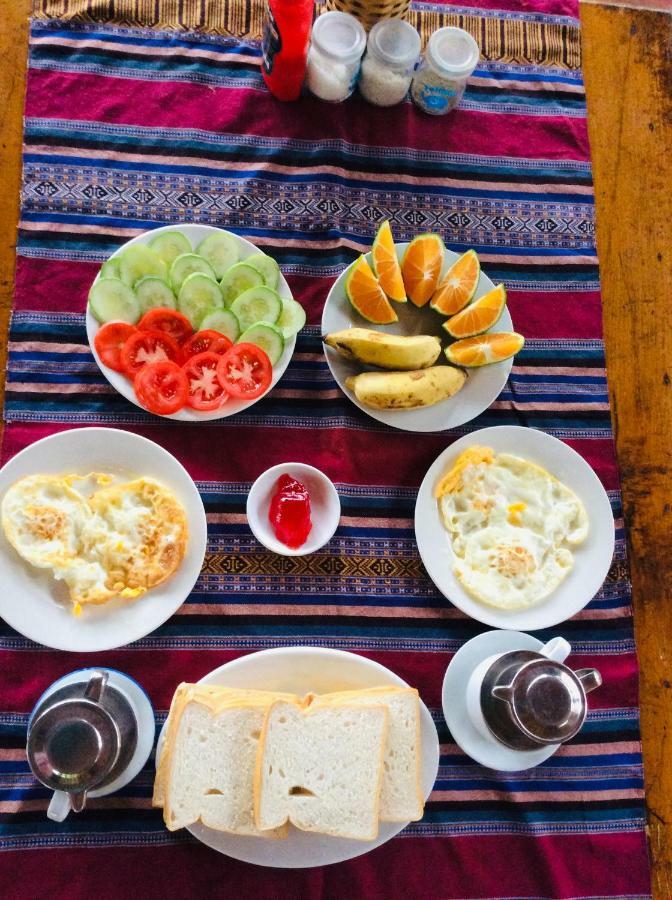Homestay Quan Hang Mai Chau Eksteriør bilde